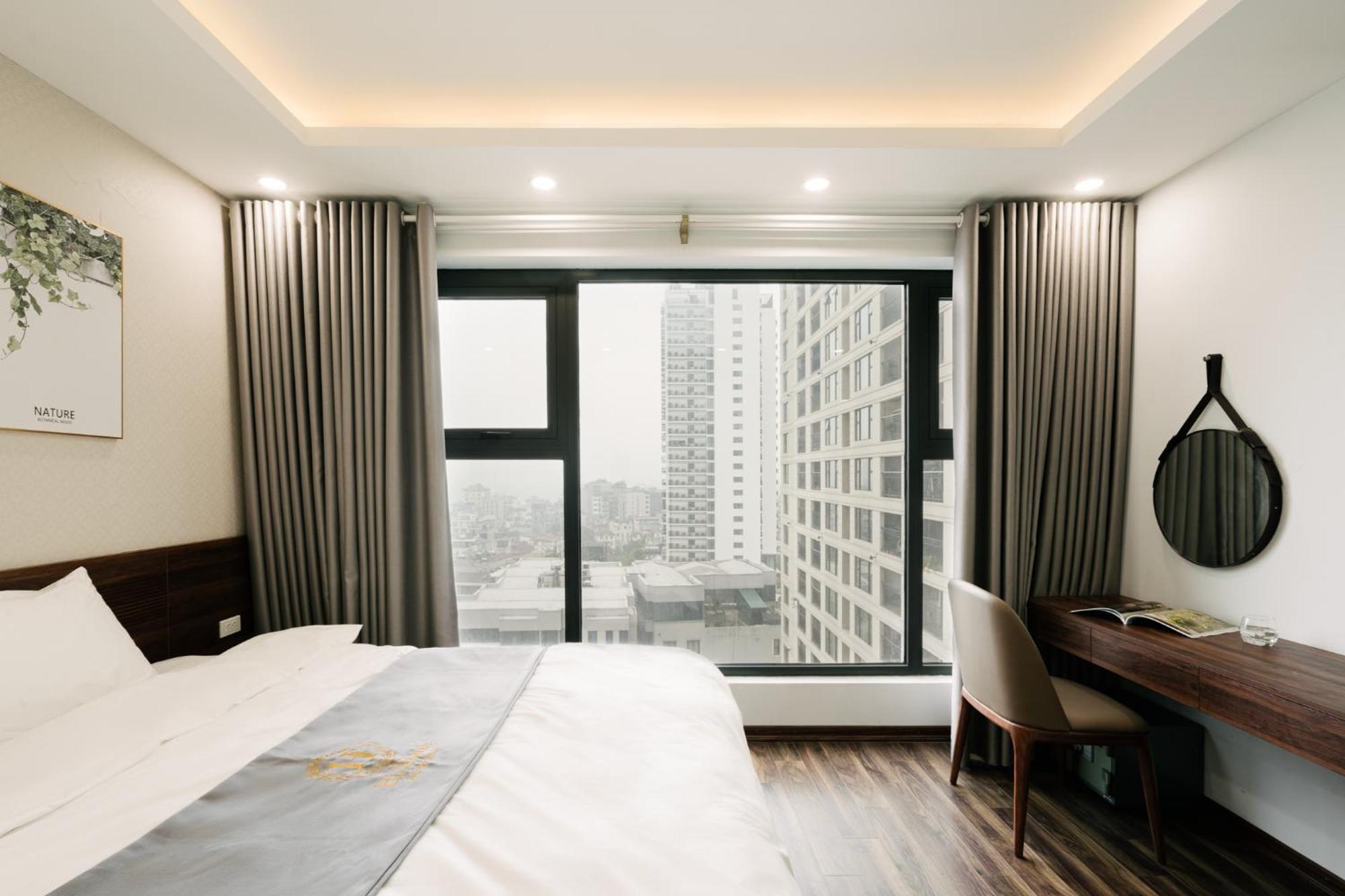 Hi-Home Suites - The West Lake Xuan Dieu Hanói Exterior foto