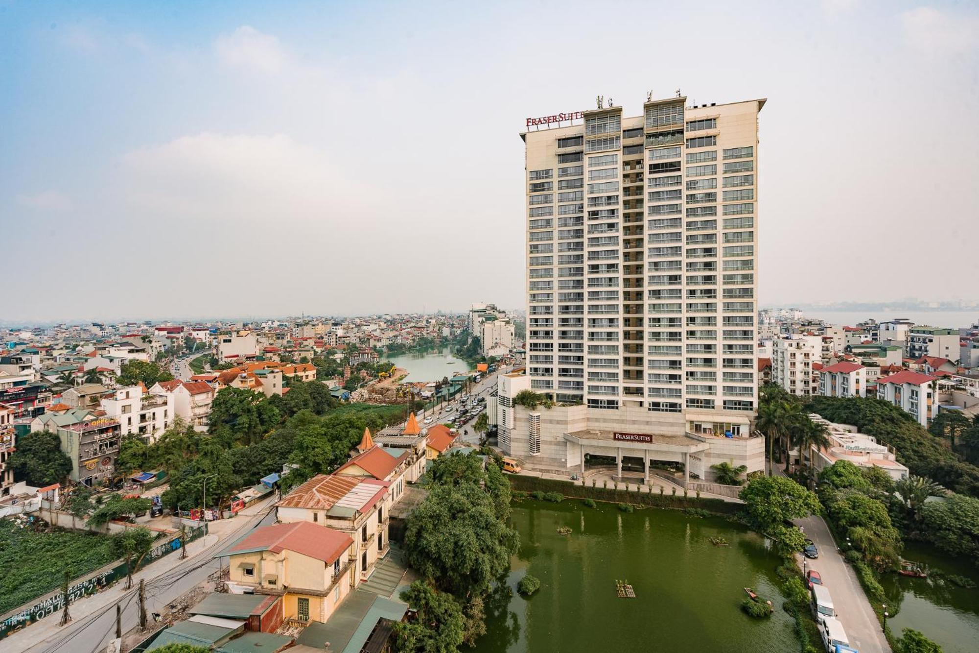 Hi-Home Suites - The West Lake Xuan Dieu Hanói Exterior foto